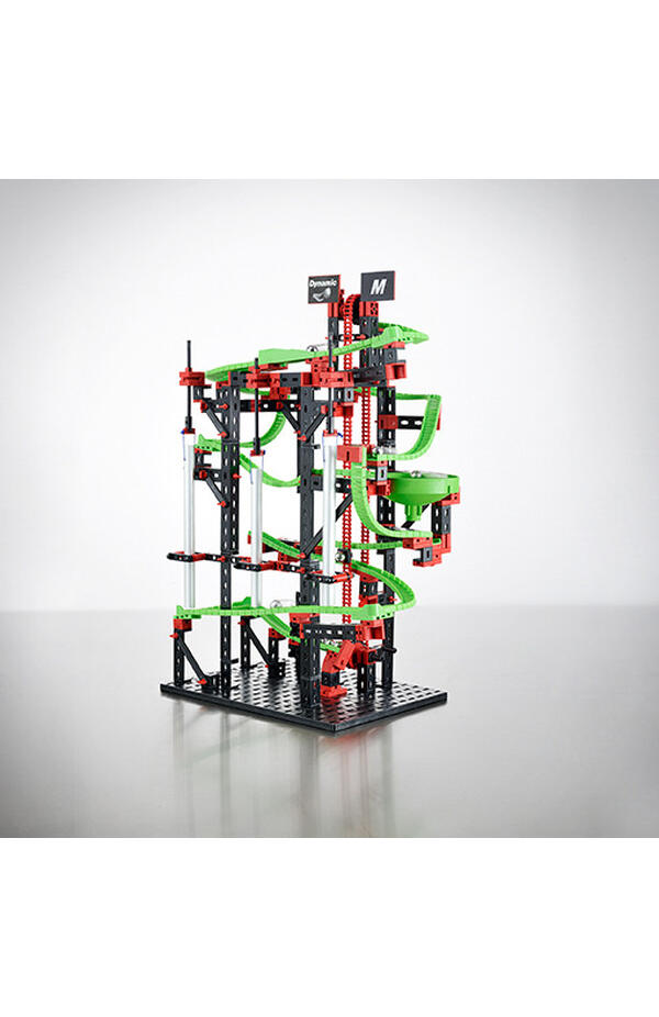 Kit STEM Cursa cu obstacole Dynamic M, Fischertechnik