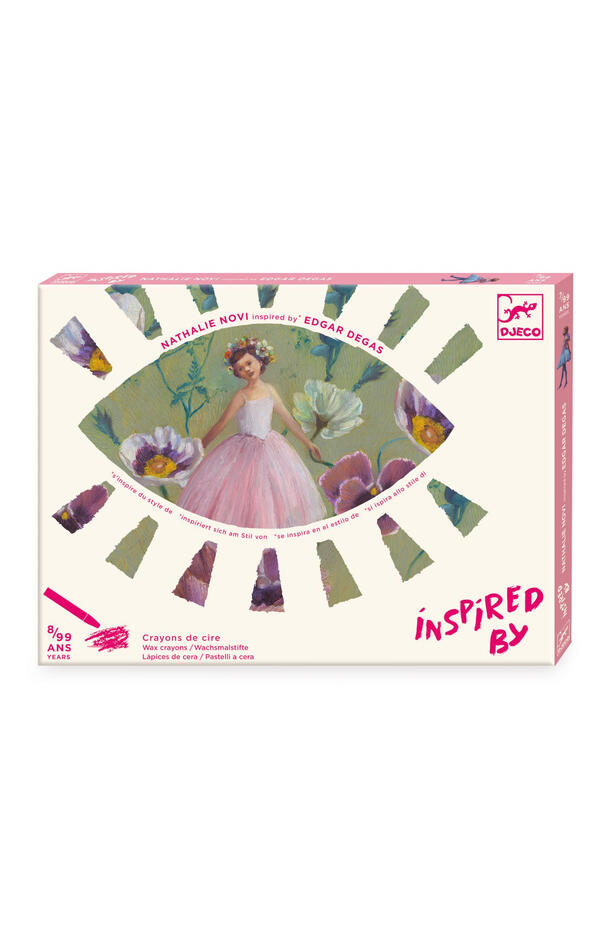 Atelier de pictura Balerina Inspired by Degas, Djeco