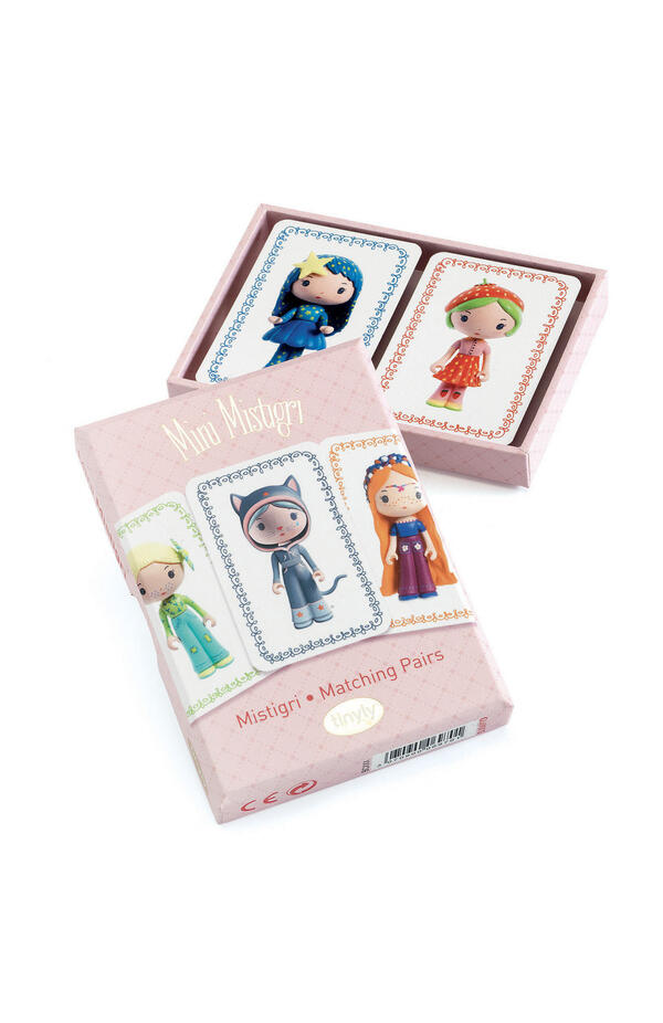 Joc de carti Printesele Tinyly Mini Mistigri, Djeco