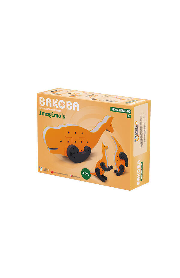 Joc de construit cu blocuri de spuma PengWhalOo, Bakoba