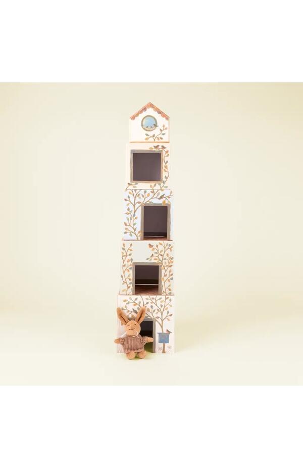 Joc de stivuire Cuburi cu iepuras, Egmont Toys