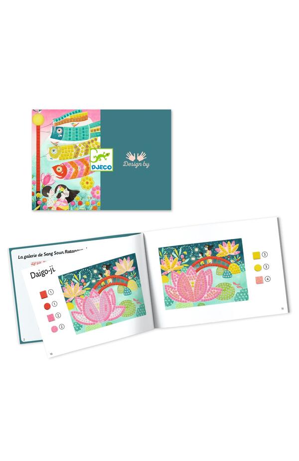 Joc creativ mozaic Arta japoneza, Djeco