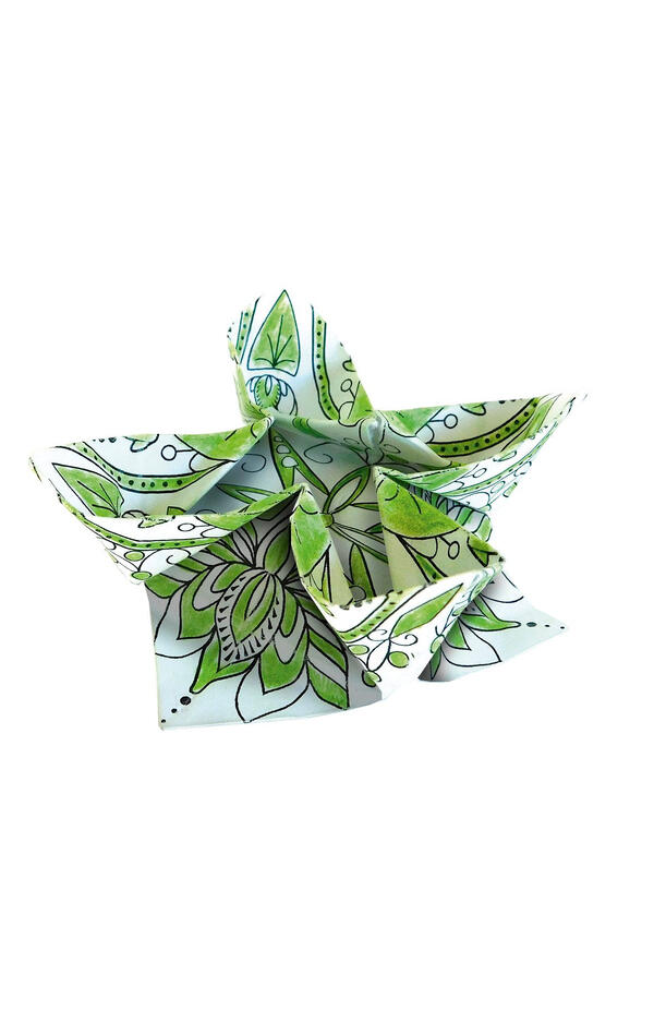 Origami Mandala de colorat, Fridolin
