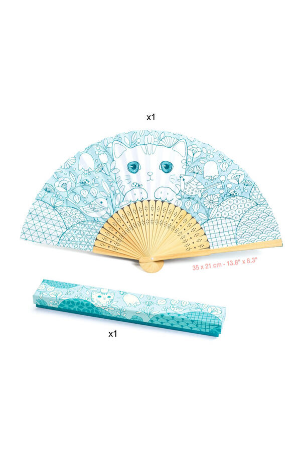 Joc creativ DIY evantai Koneko, Djeco