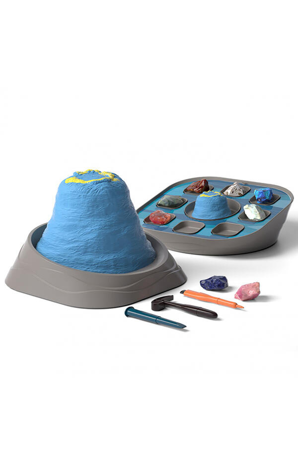 Kit STEM de excavare pietre prețioase din 