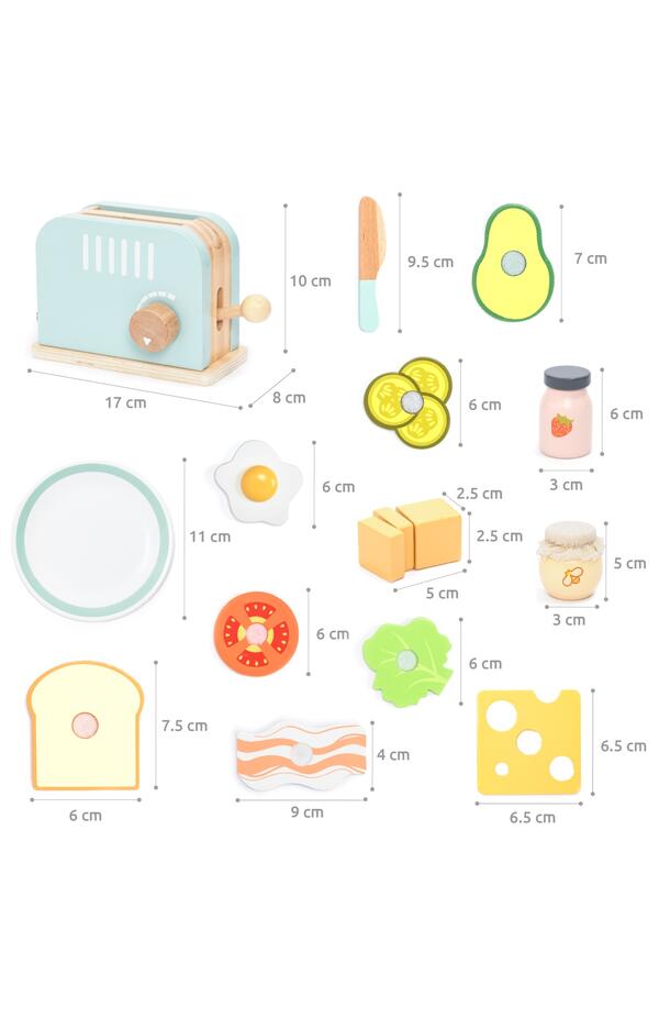 Joc de rol Invat sa prepar sandwich, UMU Toys