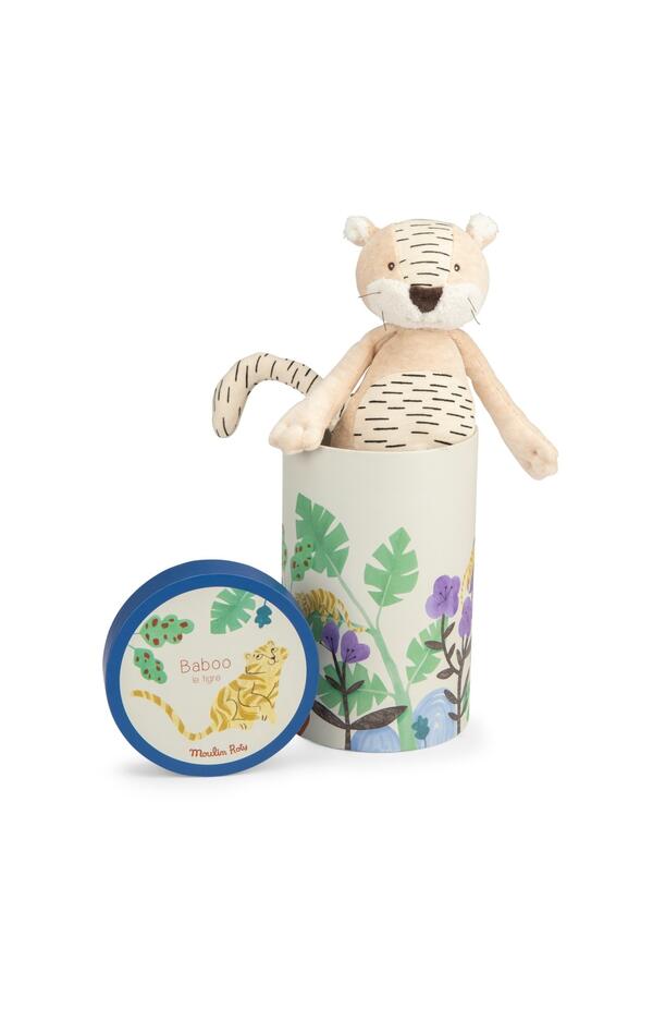 Tigrul Baboo in cutie, Moulin Roty