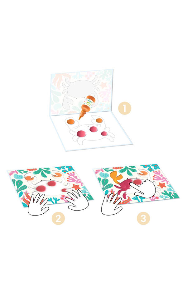 Joc de pictat pentru cei mici Frumos si simplu, Djeco