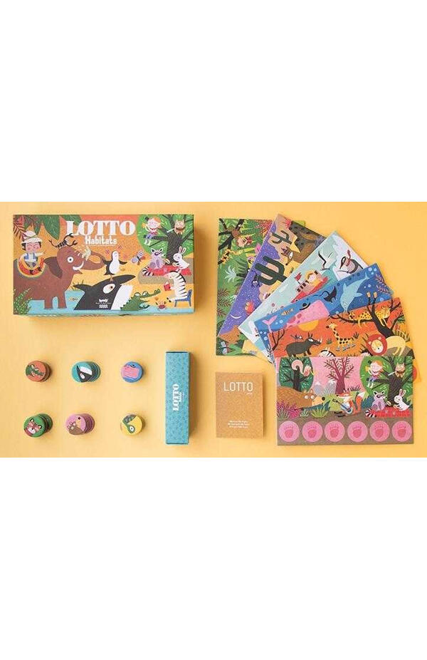 Joc de asociere Loto habitat, Londji