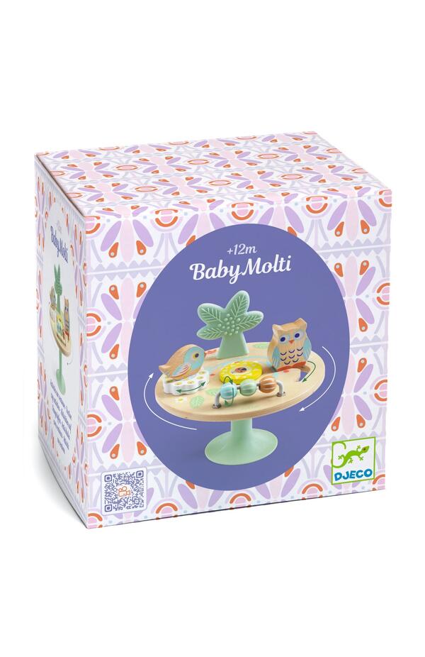 Jucarie bebe Mini centru de activitati BabyMolti, Djeco