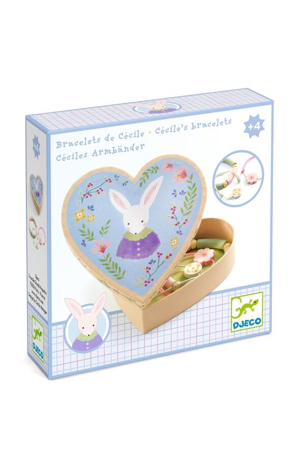 Set de bijuterii Bratarile lui Cécile, Djeco