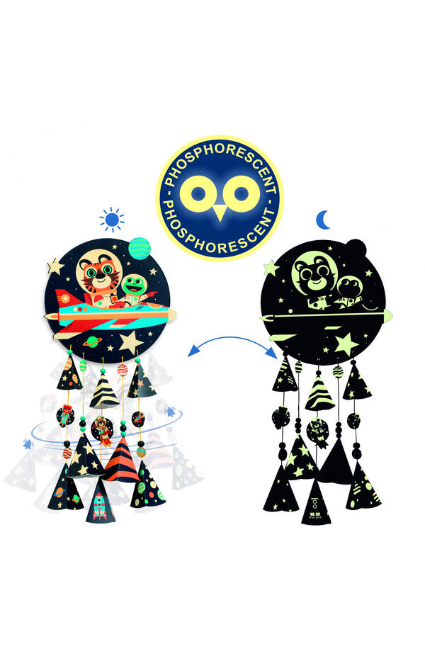 Joc creativ DIY decoratie mobila Stele, Djeco