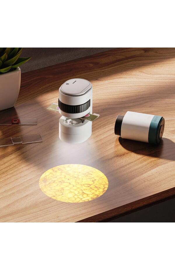 Joc STEM Microscop cu proiector 350, TopBright Joc STEM Microscop cu proiector 350, TopBright