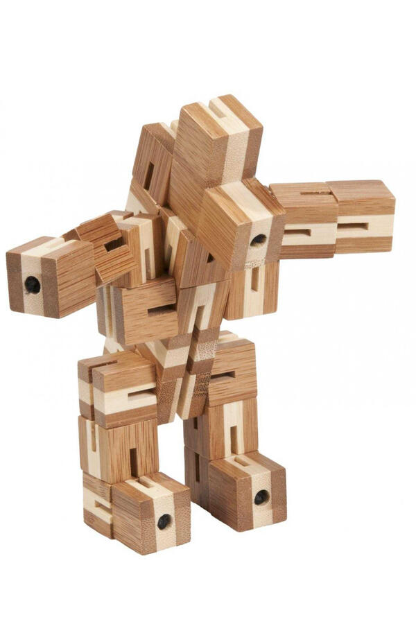 Joc logic 3D Puzzle Flexi-cub3, Fridolin