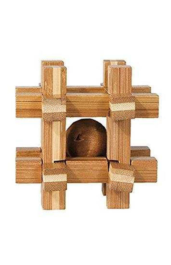 Joc logic IQ 3D Puzzle Box with ball, Fridolin