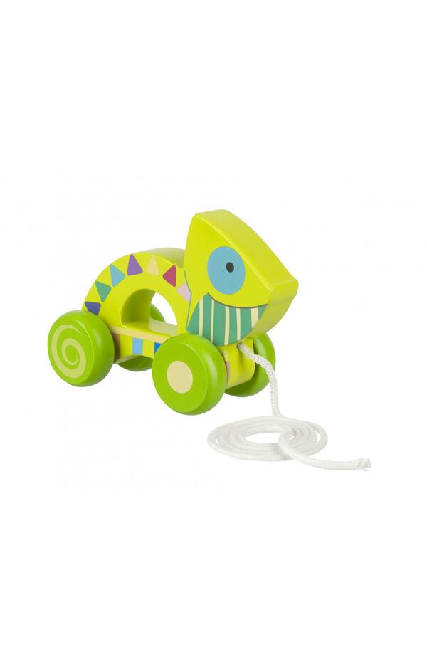 Jucarie de tras cameleon, Orange Tree Toys