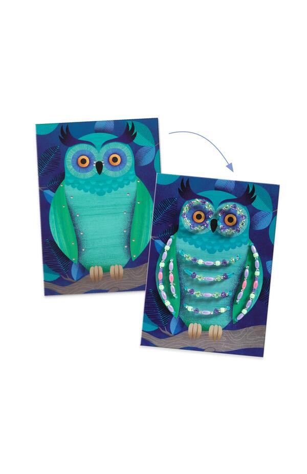 Joc creativ margele Luminează noaptea, Djeco