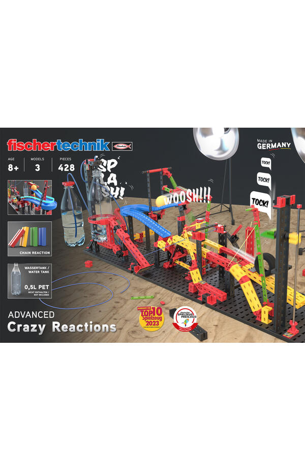 Kit STEM Reactii in lant traznite, Fischertechnik