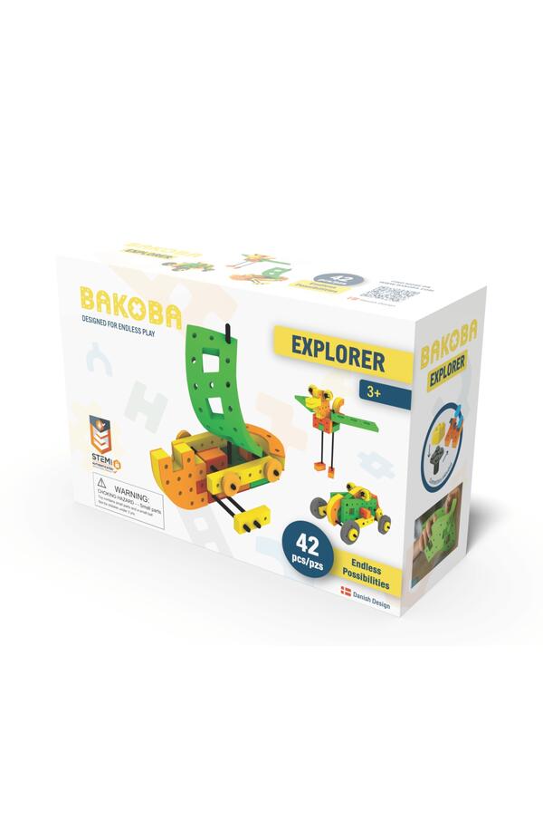 Joc de construit cu blocuri Explorer, Bakoba