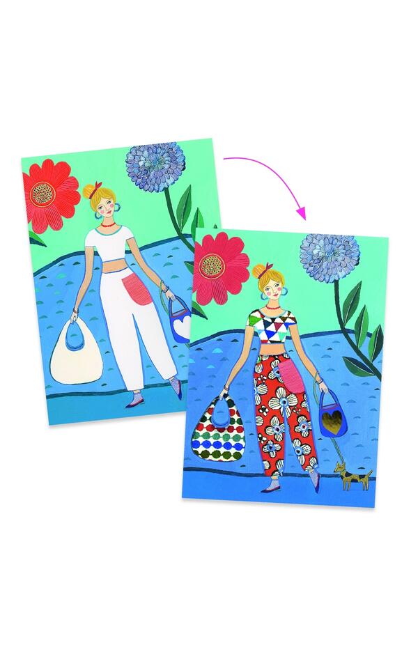 Atelier de moda in miniatura, Djeco