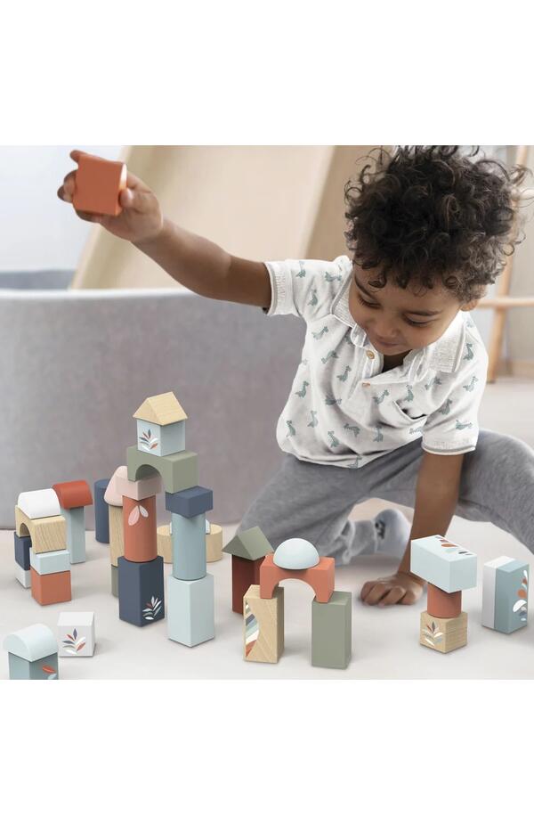 Set 50 cuburi de construit, Speedy Monkey Set 50 cuburi de construit, Speedy Monkey