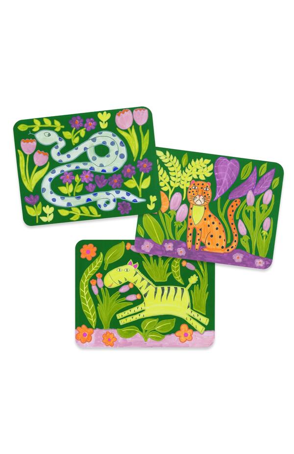 Joc creativ de pictura Animale salbatice, Djeco