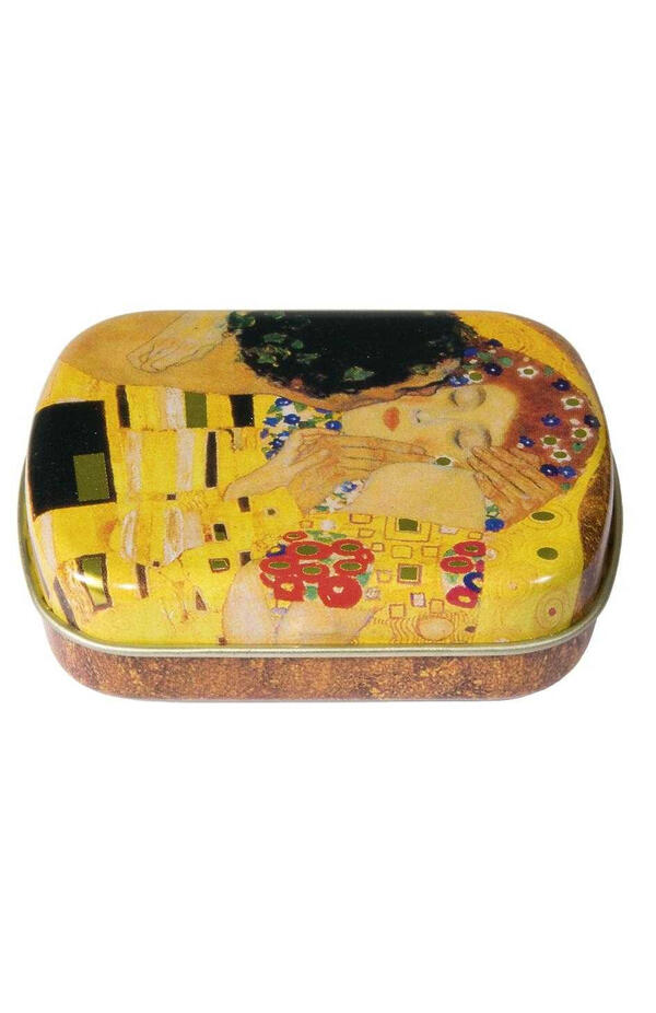 Cutiuta metalica Klimt The Kiss, Fridolin