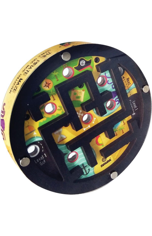 Joc de logica si indemanare Labirint dublu pirati