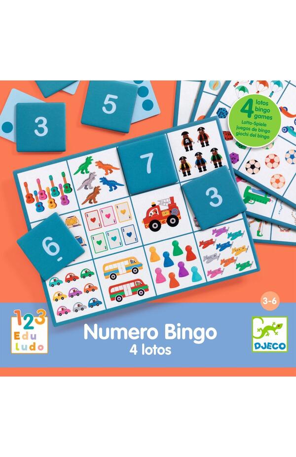 Joc educativ Bingo, Djeco Joc educativ Bingo, Djeco