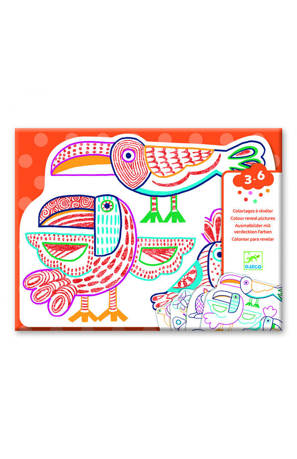 Joc de desenat Familii de animale, Djeco