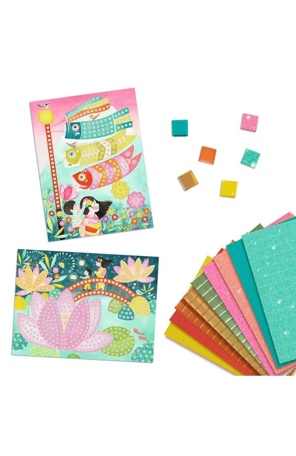 Joc creativ mozaic Arta japoneza, Djeco