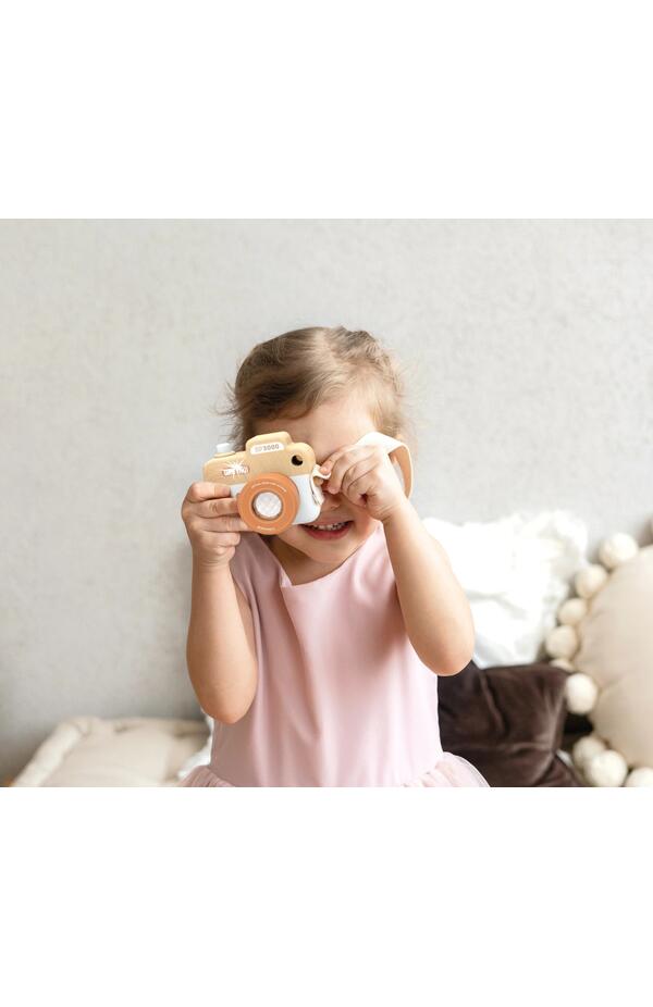 Camera foto din lemn, Speedy Monkey