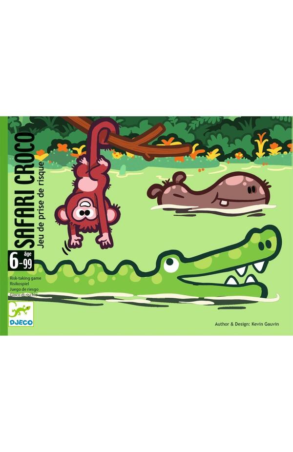 Joc de strategie si noroc Safari Croco, Djeco Joc de strategie si noroc Safari Croco, Djeco