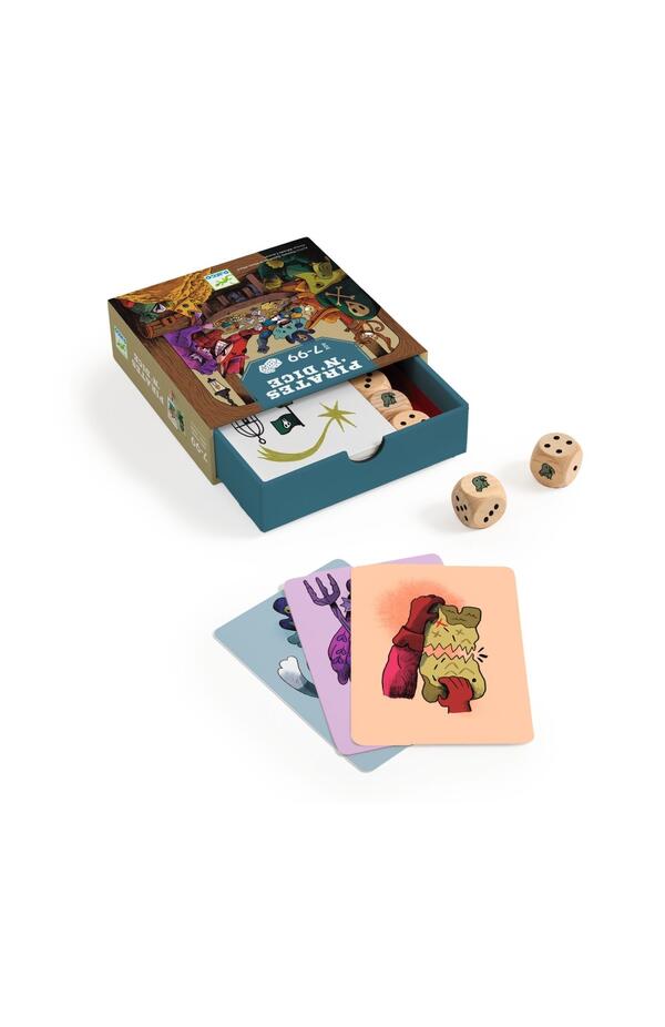 Joc de noroc și strategie Comoara Piratului, Djeco