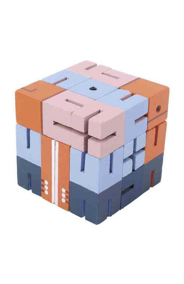 Joc logic IQ 3D puzzle Baiat albastru, Fridolin