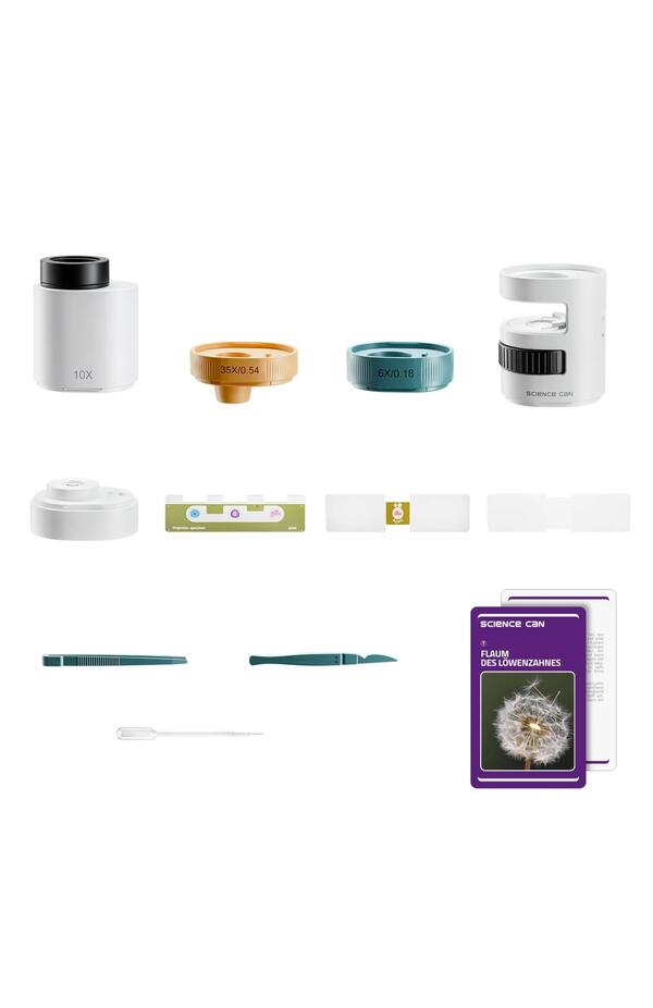 Joc STEM Microscop cu proiector 350, TopBright Joc STEM Microscop cu proiector 350, TopBright