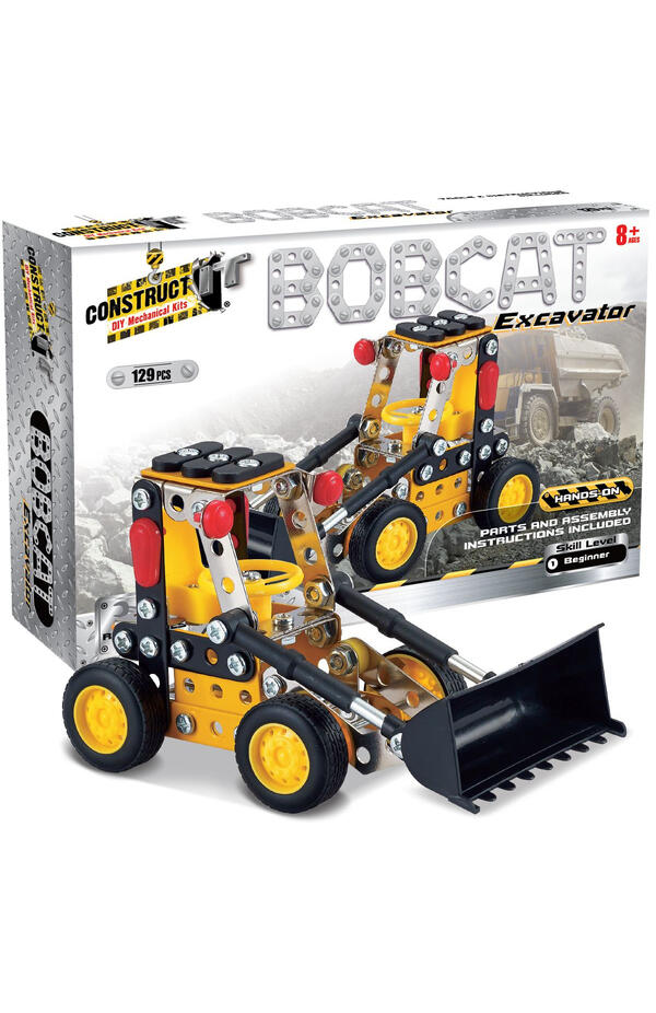 Kit STEM Excavator Bobcat, nivel incepator