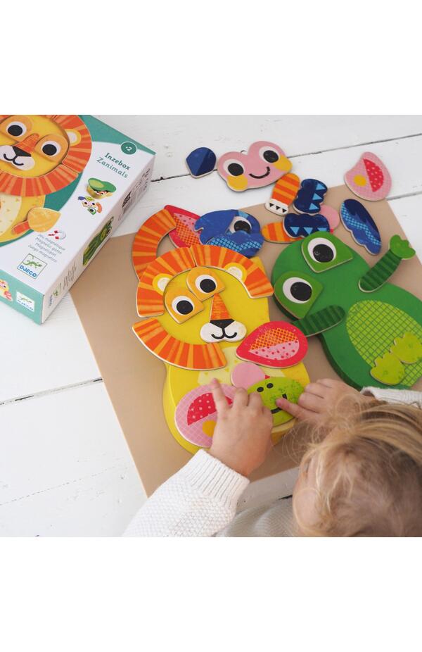 Joc cu magneti Zanimals, Djeco