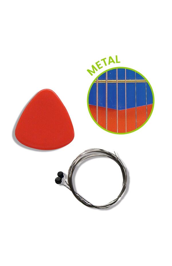 Instrument muzical Chitara din lemn cu 6 corzi, Djeco