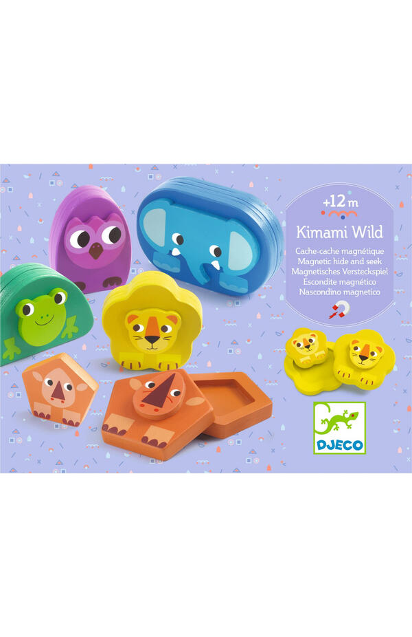 Jucarie educativa bebe Kimami Wild, Djeco Jucarie educativa bebe Kimami Wild, Djeco
