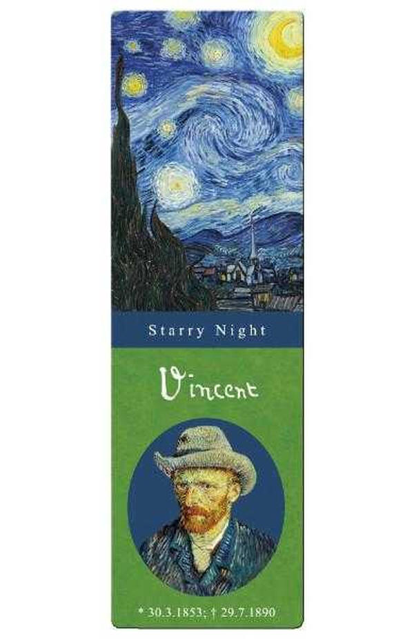 Semn de carte Van Gogh Starry night, Fridolin