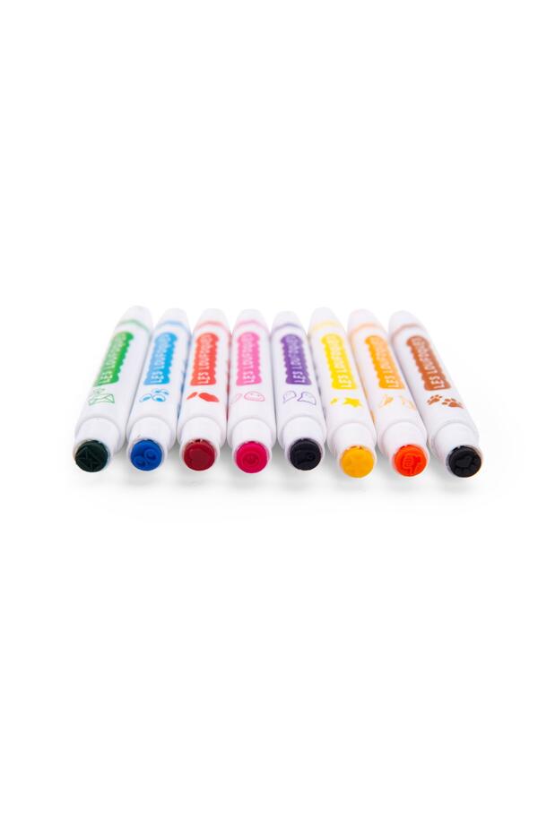 Set de carioci cu stampile, Moulin Roty