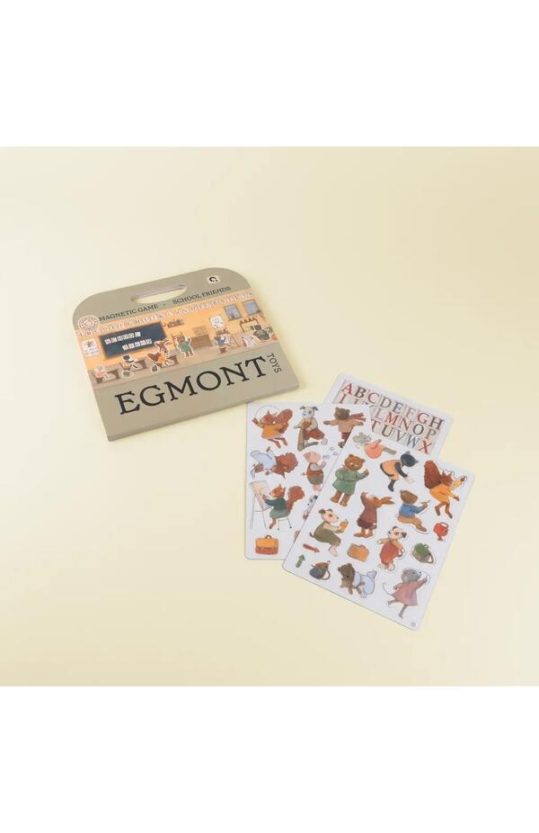 Set magnetic La scoala, Egmont Toys