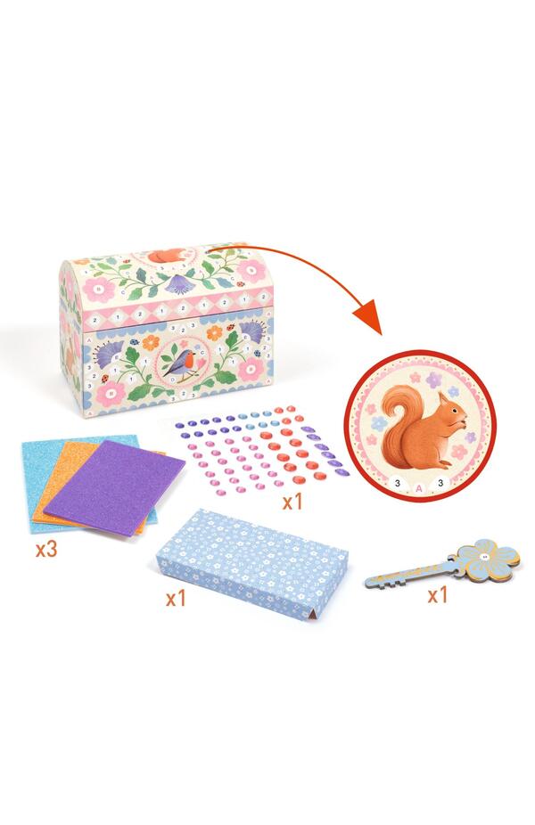 Joc creativ DIY Cufar fermecat, Djeco