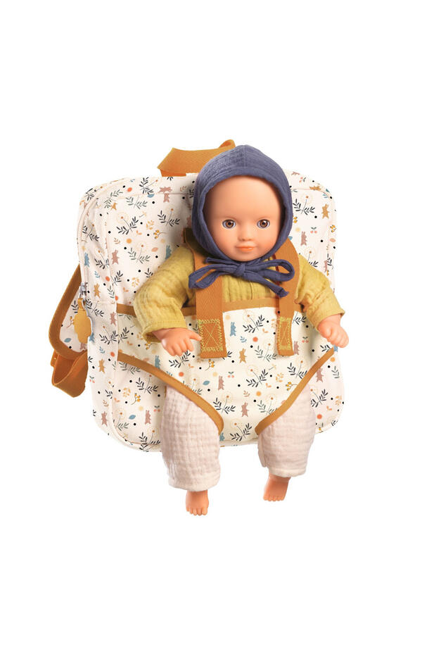 Rucsac cu port bebe, Djeco