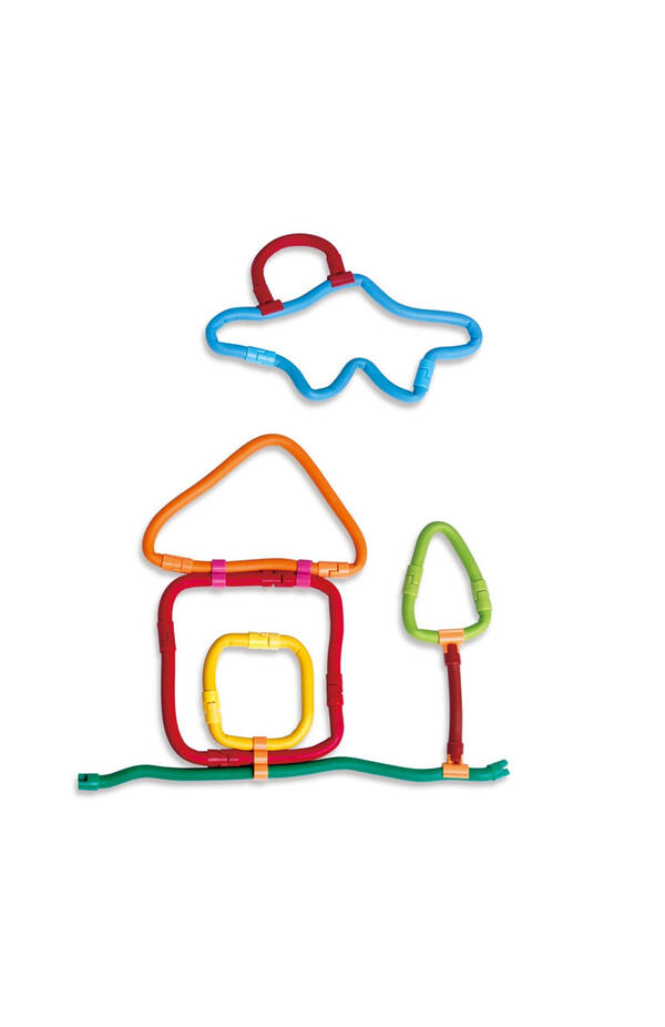 Set de construit cu magnet Spaghetteez 70 piese