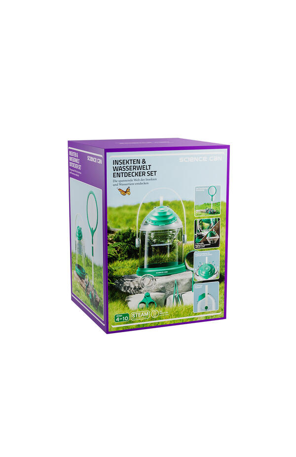 Kit STEM de explorare a insectelor și a lumii acvatice, TopBright
