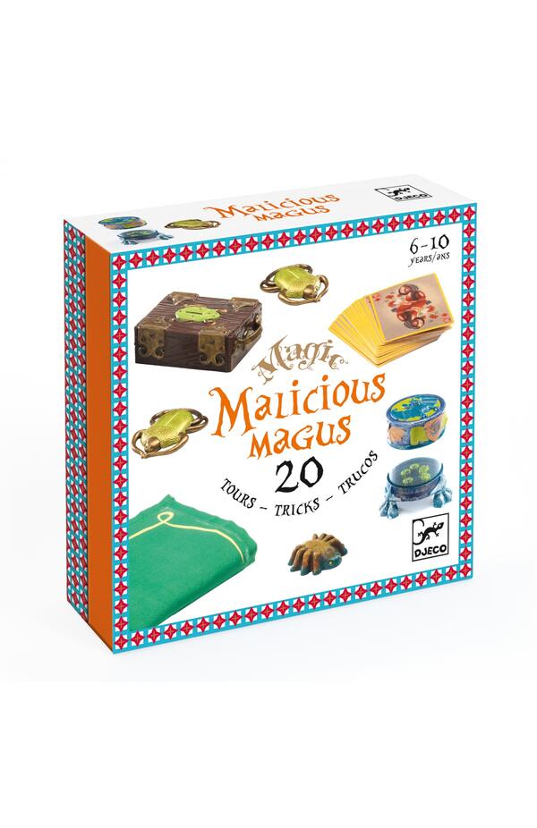 Joc de magie Malicious Magus 20 de trucuri, Djeco