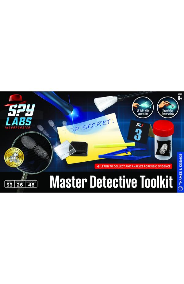 Kit STEM Marea trusa de detectiv, Thames & Kosmos