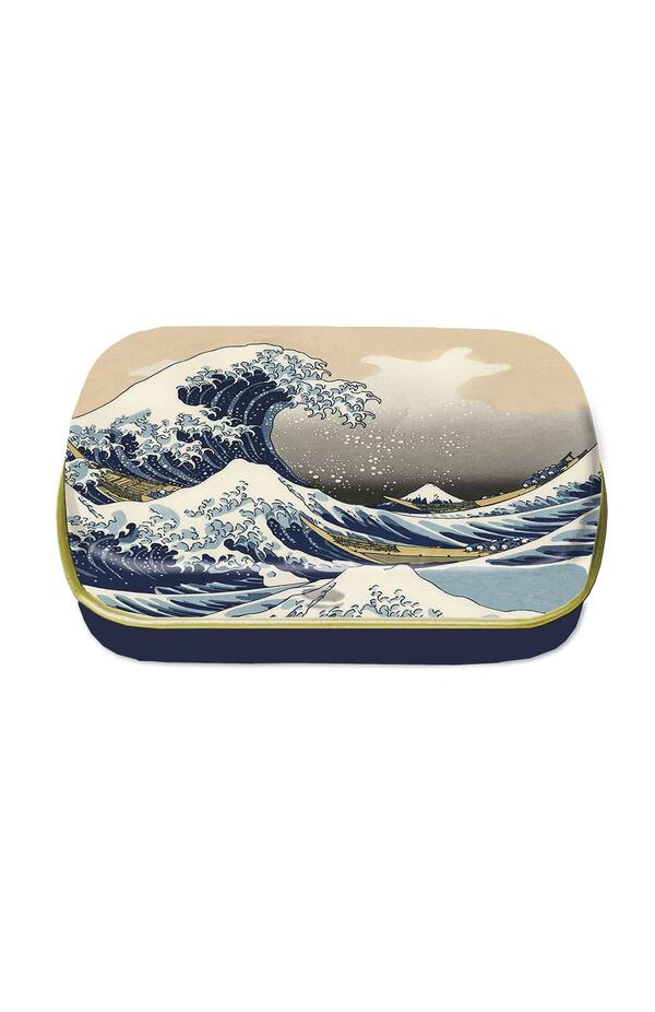 Cutiuta metalica design Hokusai, Fridolin